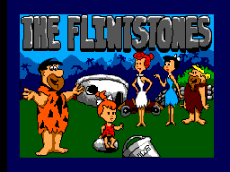 Flintstones, The (Europe) Title Screen
